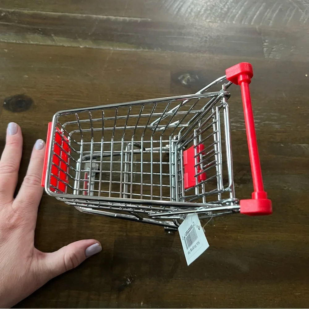 Miniature shopping cart for doll or Barbie NEW 2 available